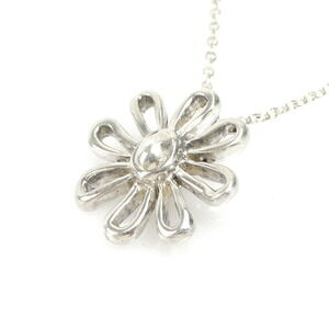 Tiffany Co Daisy Flower Necklace Sterling Silver